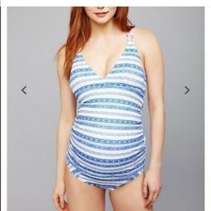 A Pea in the Pod Maternity Tankini Swimsuit
